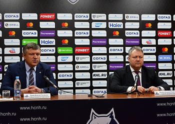 Postgame comments of head coaches of "Neftekhimik" and "Traktor"