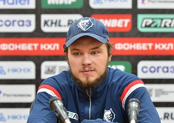 Andrei Belozyorov: «I just try to do my best as well as the whole team»