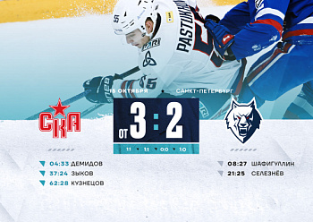 Ska 3–2 (SO) Neftekhimik 10/15/2024