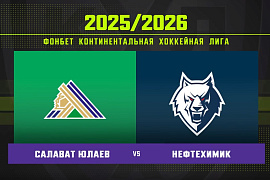 Обзор матча «Салават Юлаев» – «Нефтехимик»
