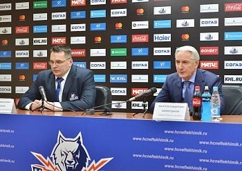 Андрей Назаров: Сегодня была крайняя домашняя игра в этом году и мы хотели порадовать зрителей 