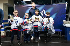 Активности на матче "Нефтехимик" - "Трактор"