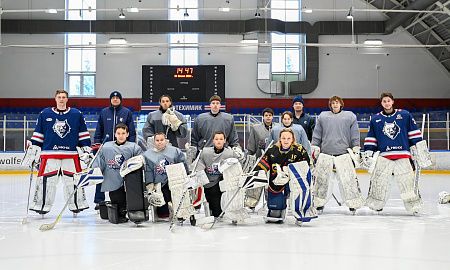 Мастер-класс для вратарей ДЮСШ "Нефтехимик"