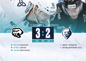 Traktor 3–2 Neftekhimik 09/19/2024