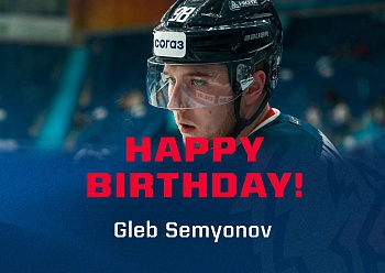 Happy Birthday, Gleb Semyonov!
