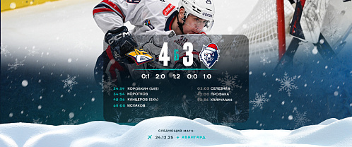 «Нефтехимик» набрал очко в Магнитогорске