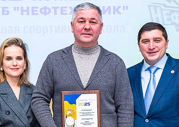 Neftekhimik Hockey School was named the best sports school in the Nizhnekamsk Municipal District