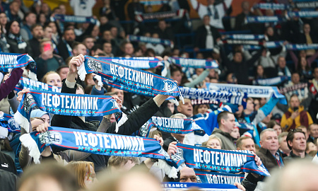 "Нефтехимик" - "Авангард". Третий матч серии "Нефтехимик" - "Авангард". Третий матч серии