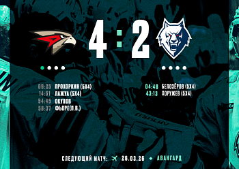 Playoffs 1st Round, Game 1: Avangard 4–2 Neftekhimik 3/24/2023
