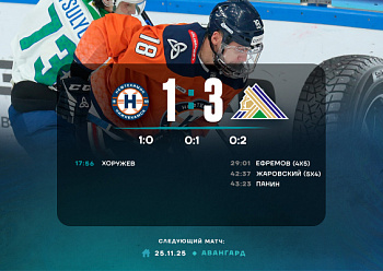 Neftekhimik 1–3 Salavat Yulaev 11/23/2025