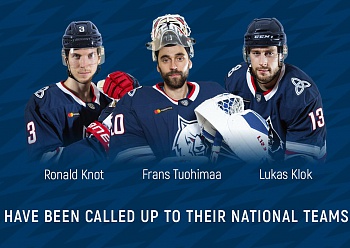 3 NEFTEKHIMIK PLAYERS HAVE BEEN CALLED UP TO THEIR NATIONAL TEAMS