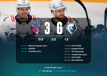 Torpedo 3–6 Neftekhimik 3/16/2026