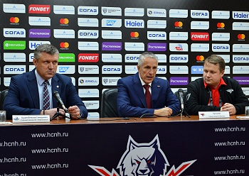 Postgame comments of head coaches of "Neftekhimik" and "Avangard"