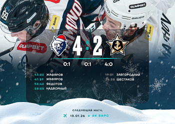 Neftekhimik 4–2 Admiral 1/10/2026