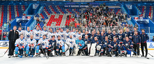 The traditional Victory Game took place at Neftekhim Arena
