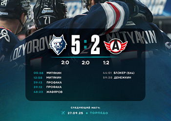 Neftekhimik 5–1 Avtomobilist 9/24/2025
